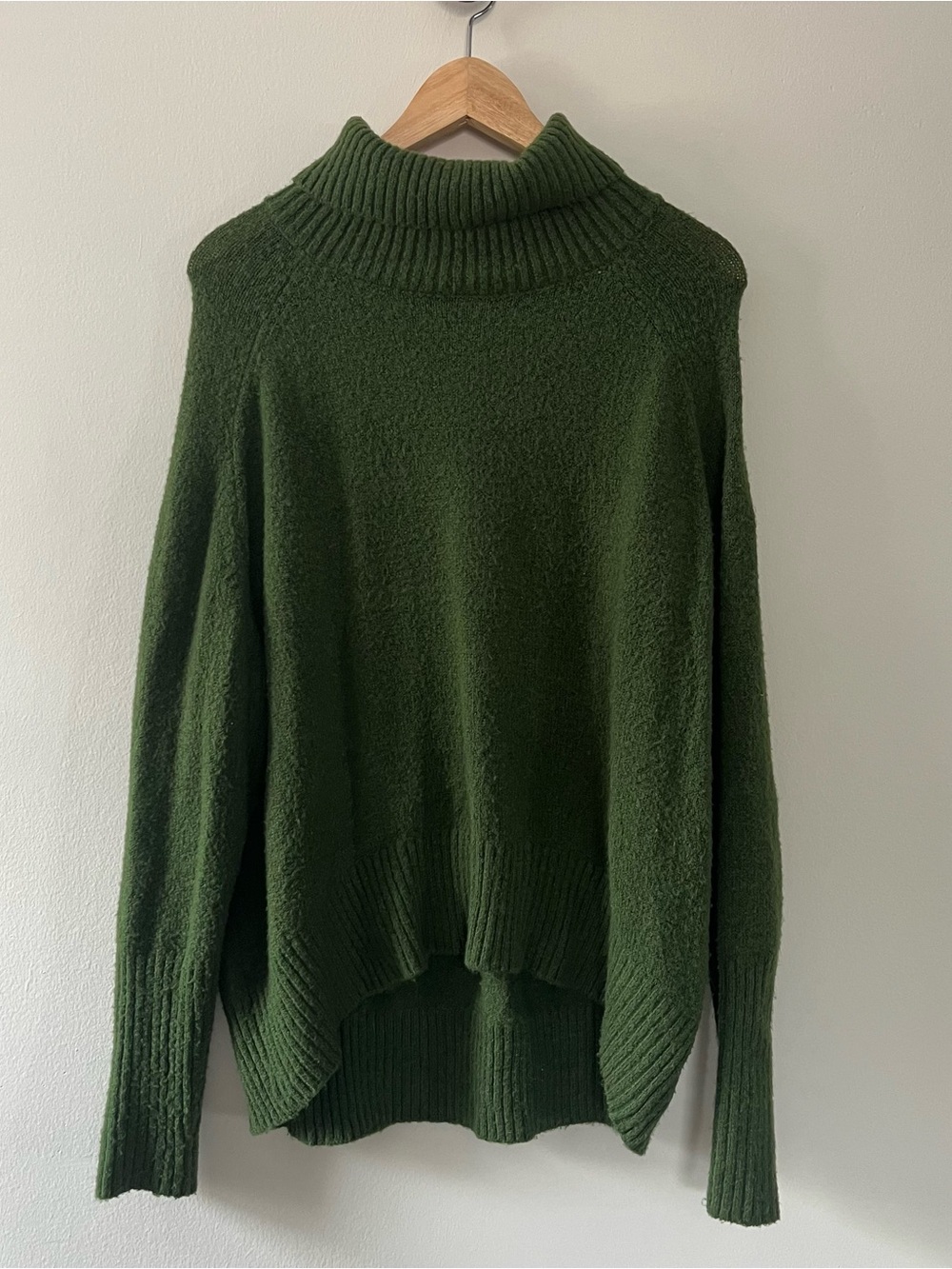 FashionNova Cozy Olive Green Turtleneck Sweater